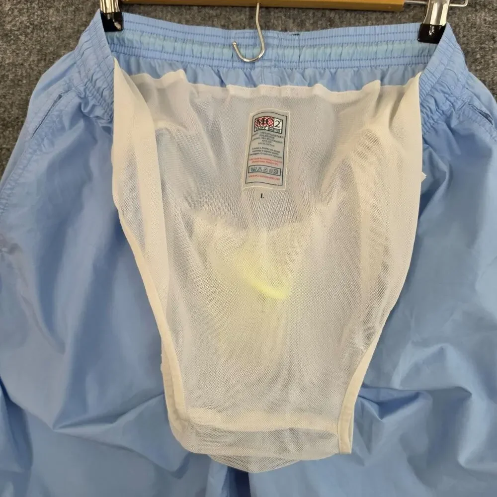 MC2 Saint Barth Swim Shorts Men Large Pantone Bonnie Blue Trunks Beach Summer